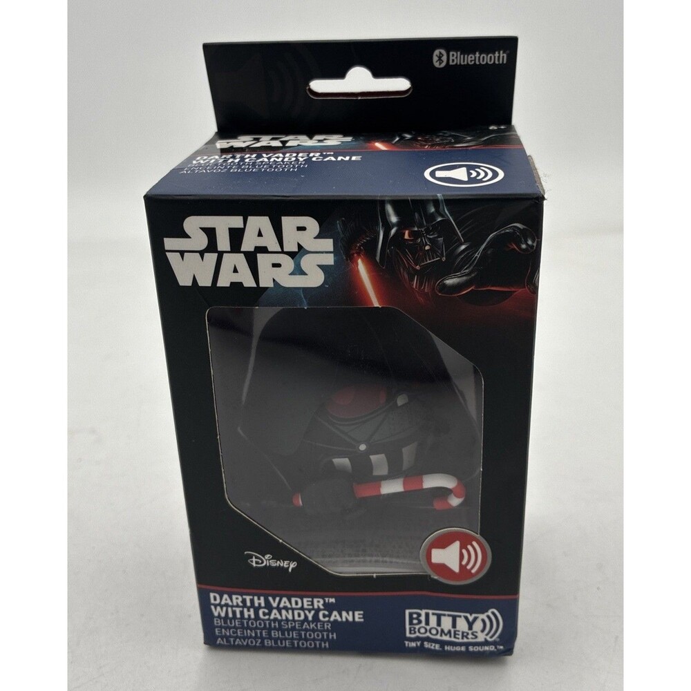 Bitty Boomers Star Wars Darth Vader With Light Saber Mini Bluetooth Speaker